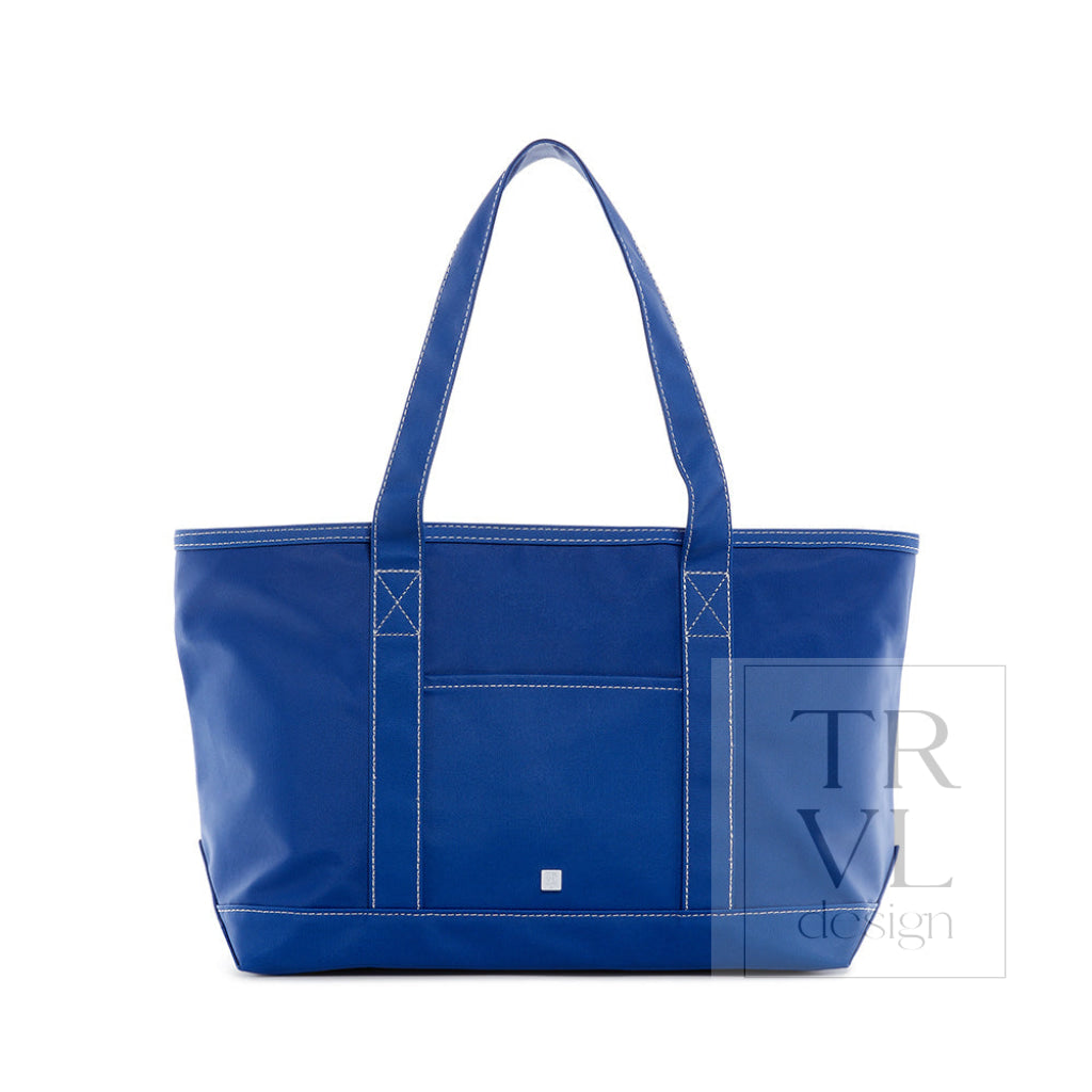 Medium Tote - Coated Canvas Blue Bell *Backorder 9/25