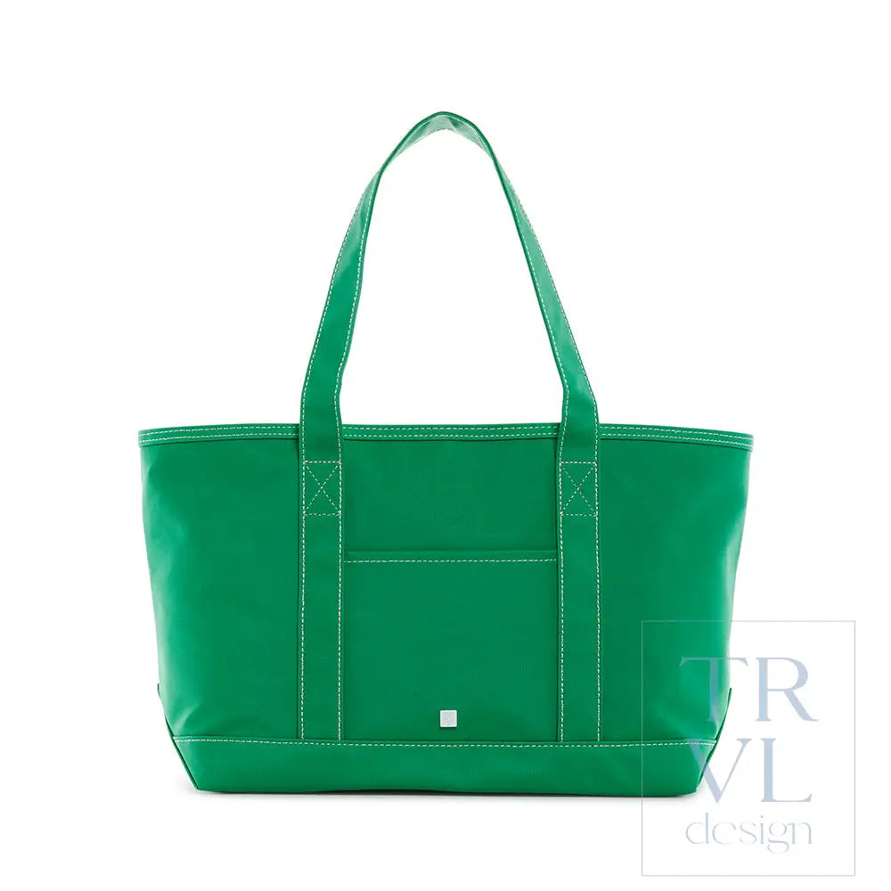 Medium Tote - Midi Coated Kelly Green *New!