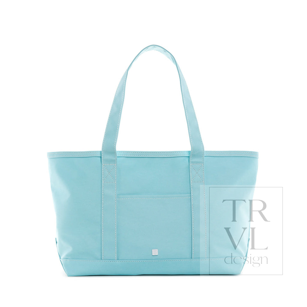 Medium Tote - Coated Canvas Midi Lake Blue *New In Stock