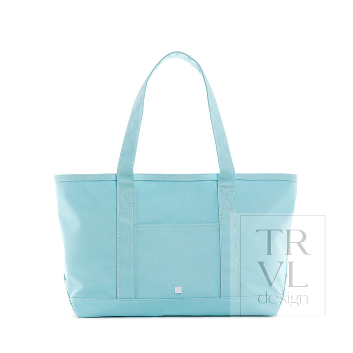 Medium Tote - Coated Canvas Midi Lake Blue *New In Stock