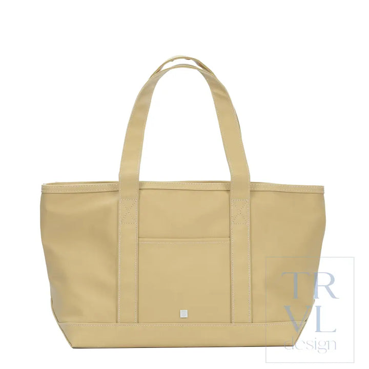 MEDIUM TOTE - COATED CANVAS ORANGE - Tote Bags