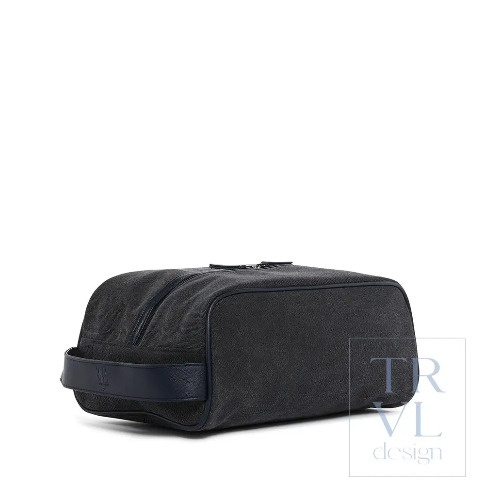 Men’s Shoe Bag - Coated Canvas Indigo *New!