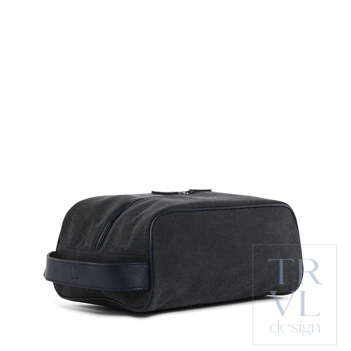 Men’s Shoe Bag - Coated Canvas Indigo *New!