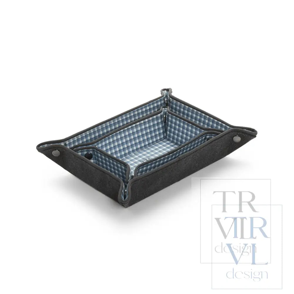 Men’s Tray Set - Coated Canvas Indigo *New!