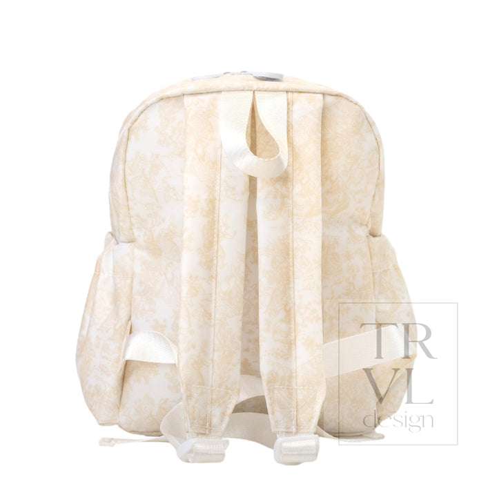 MINI BACKER - BUNNY TOILE SAND Backpack - Backpacks