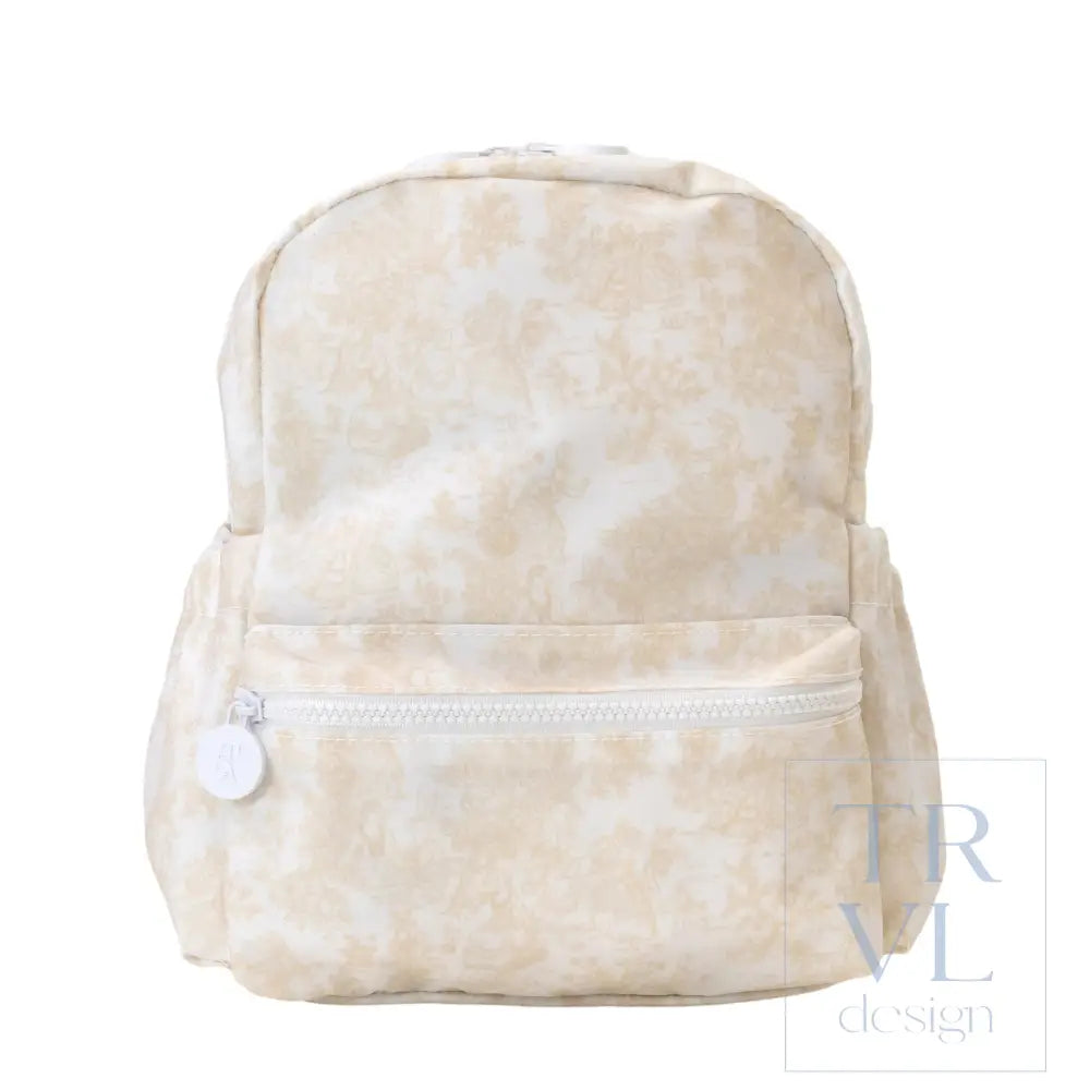 Mini Backer - Bunny Toile Sand - Backpacks