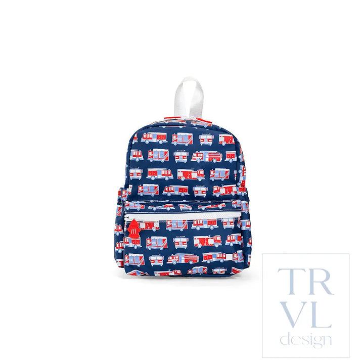 Mini Backer - Fire Engine - Backpacks