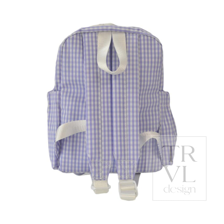 MINI BACKER - GINGHAM LILAC  NEW!