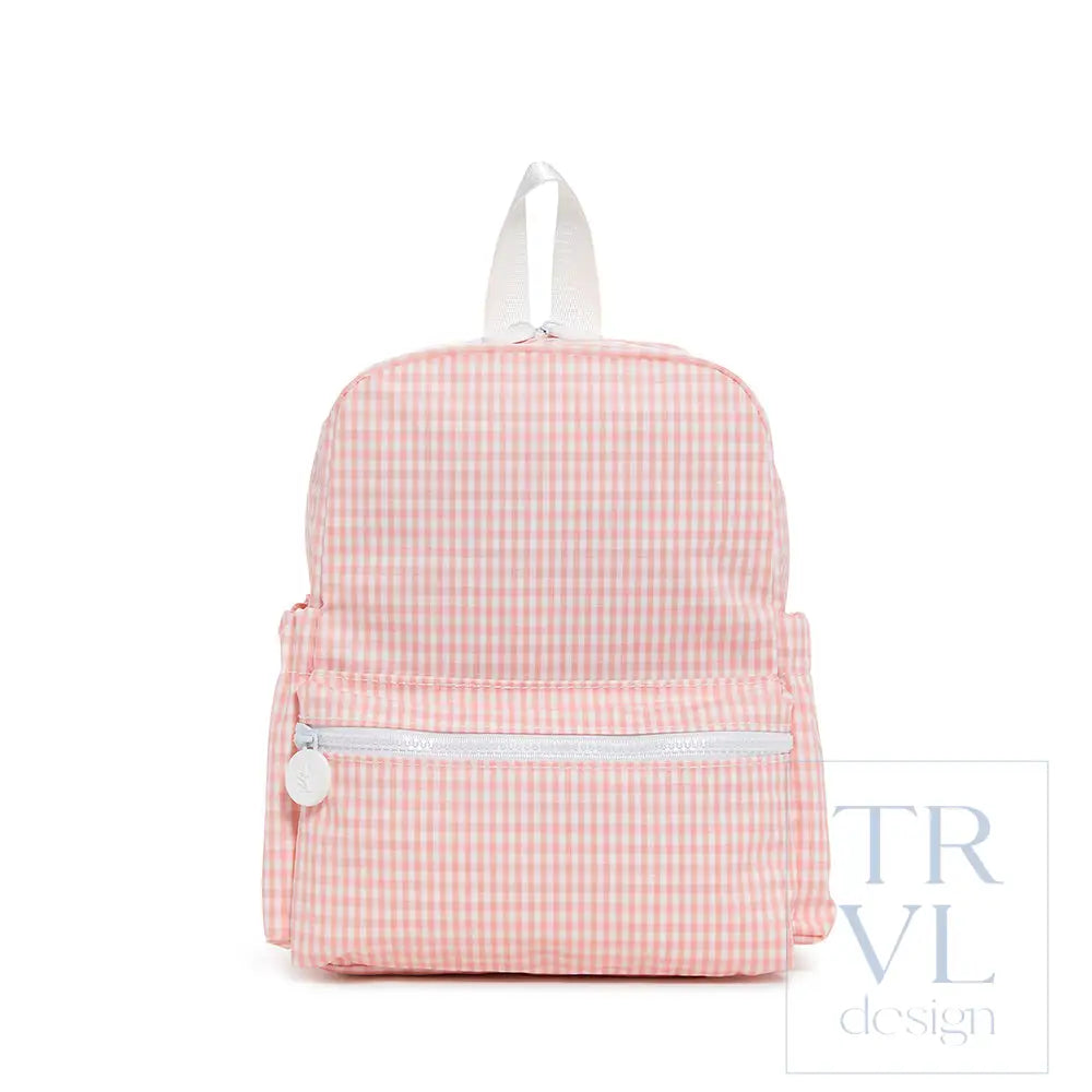 Mini Backer - Gingham Taffy Backpacks