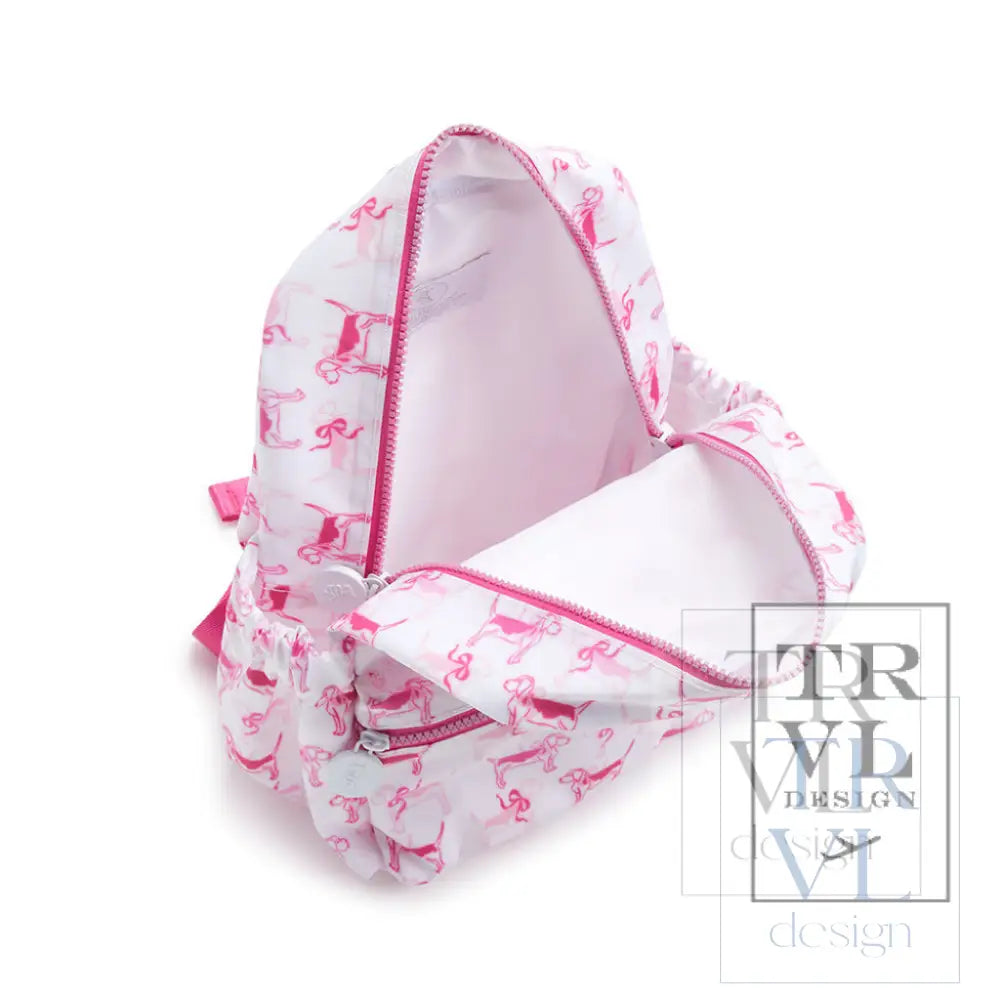 Mini Backer - Ribbon Floral Pink Backpacks