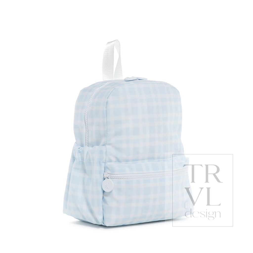 brandy melville blue mini backpack Hamner Hill-Blue and Green Check Quilted 2 side water pockets and a convenient top handle that make them easy to carry MAJOR ISO Brandy Melville/ John