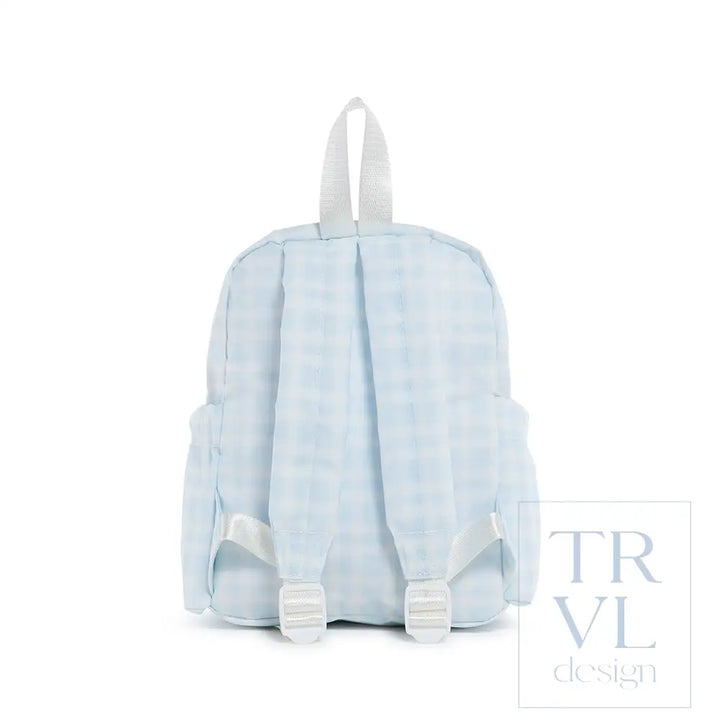 Mini Backer - Pimlico Plaid Blue Backpack *New! Backpacks