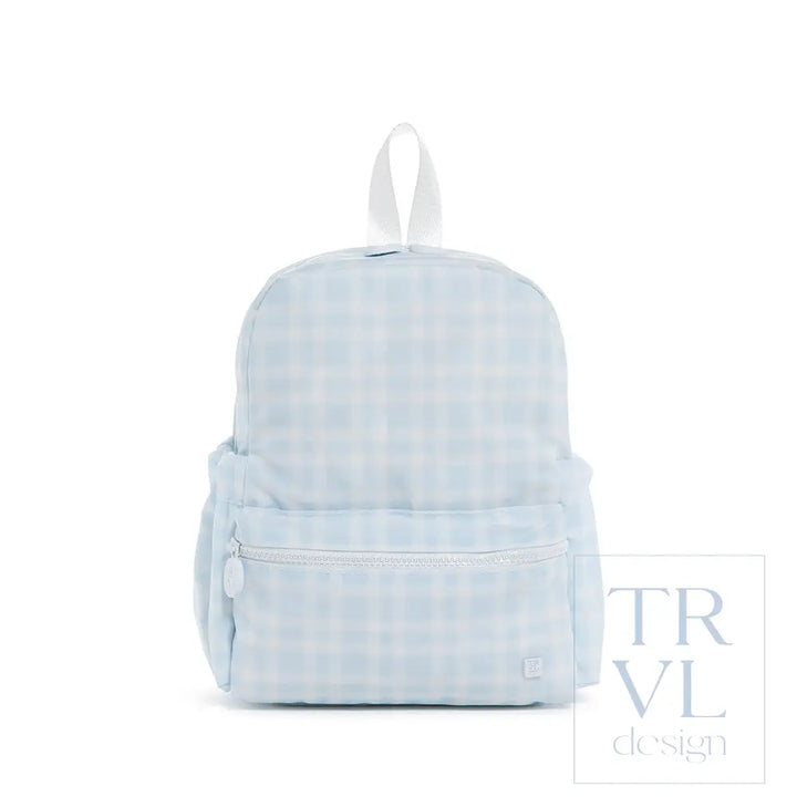 Mini Backer - Pimlico Plaid Blue Backpack *New! Backpacks