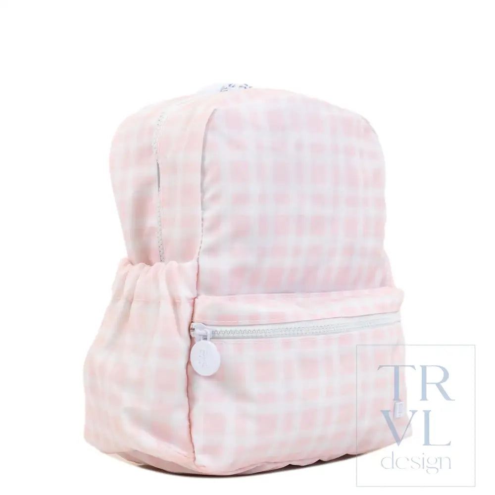 Mini Backer - Pimlico Plaid Pink - Backpacks