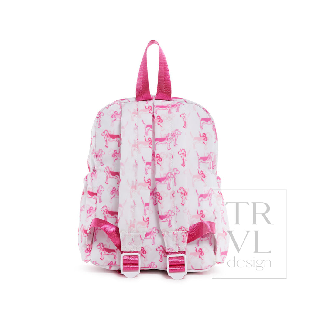 Mini Backer - Puppy Love Pink Backpack Backpacks