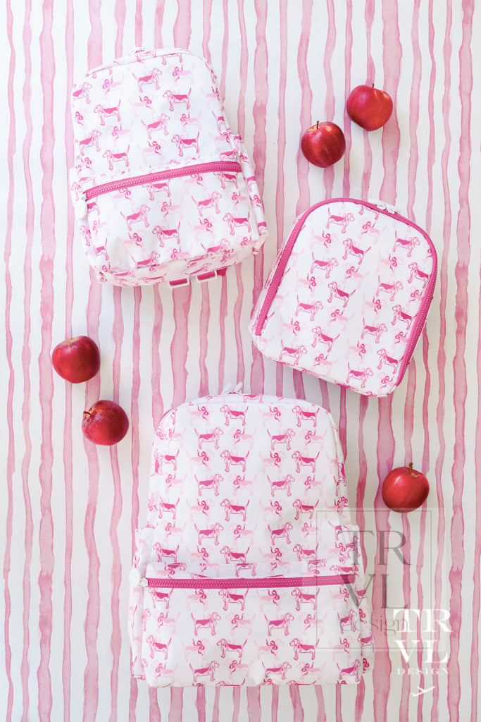 Mini Backer - Puppy Love Pink Backpack *New! *Pre - Order Ship 5/15 - 25