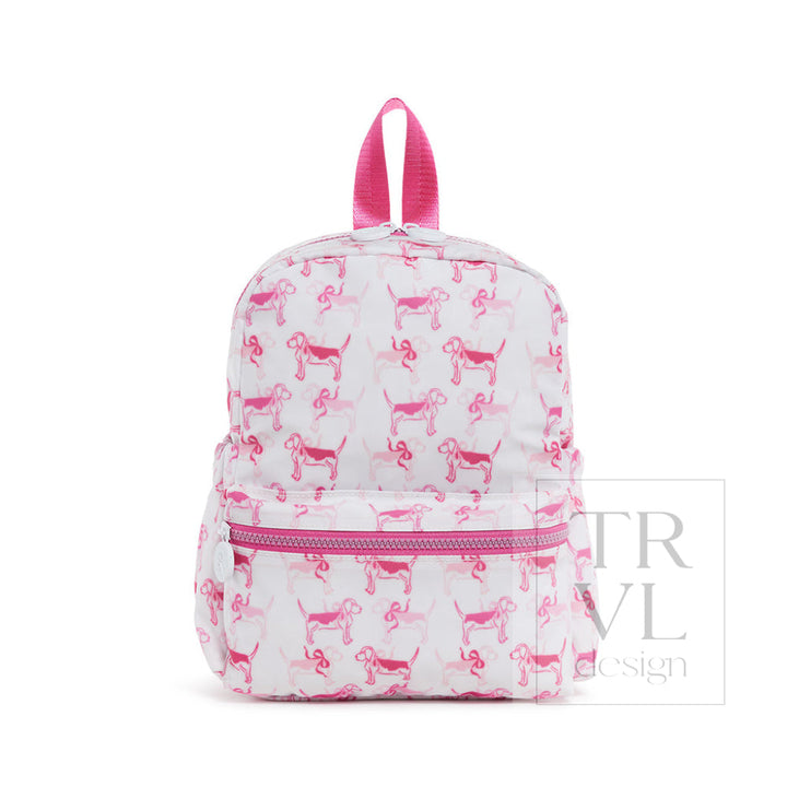 Mini Backer - Puppy Love Pink Backpack Backpacks