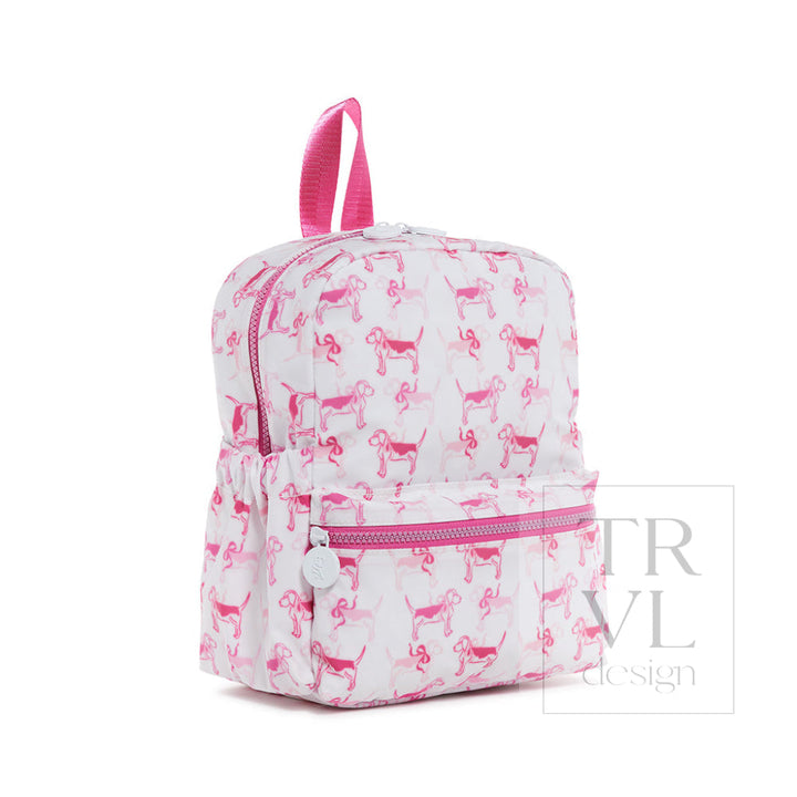 Mini Backer - Puppy Love Pink Backpack Backpacks