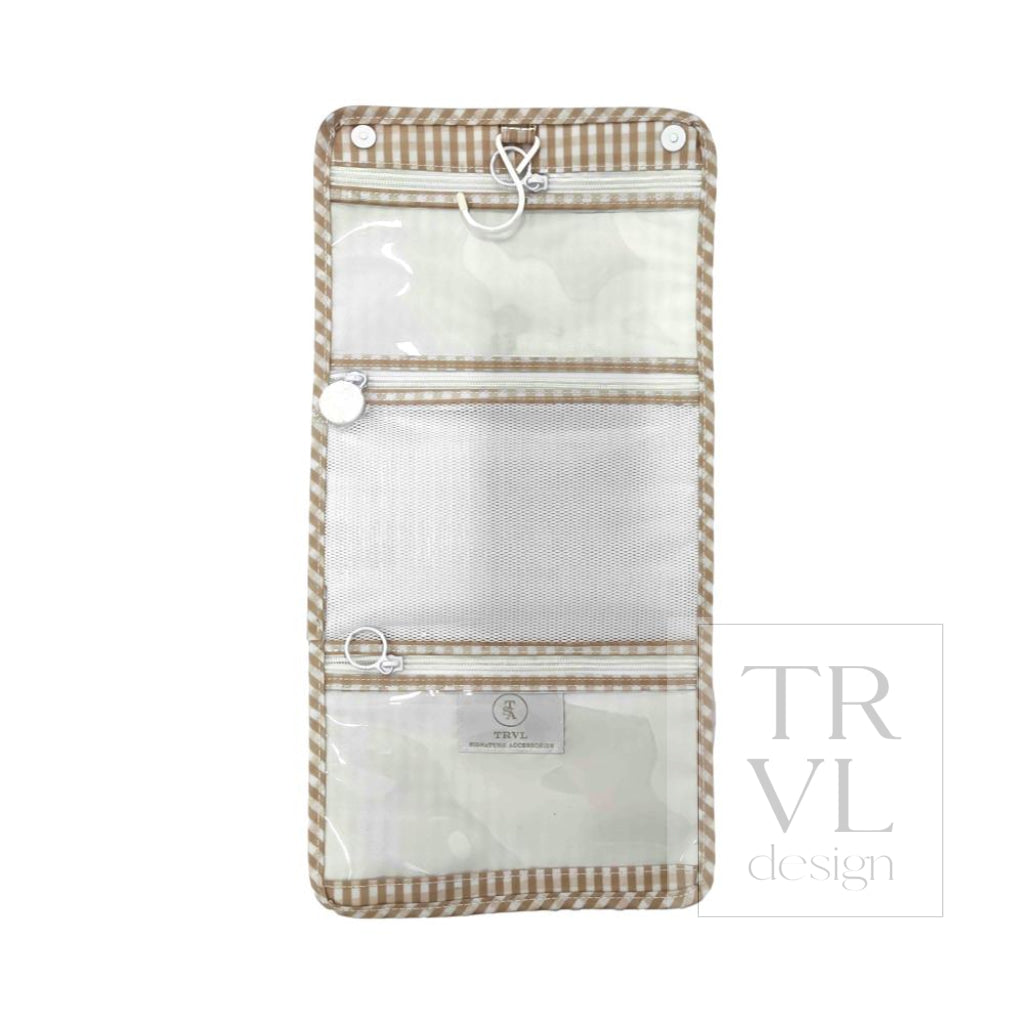Hanging Toiletry Bag - Mini Roll Up