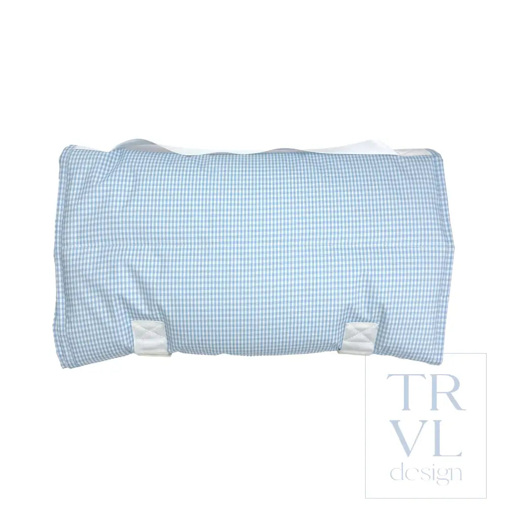 Nap Mat - Rest Up! Gingham Mist - Nap Mats
