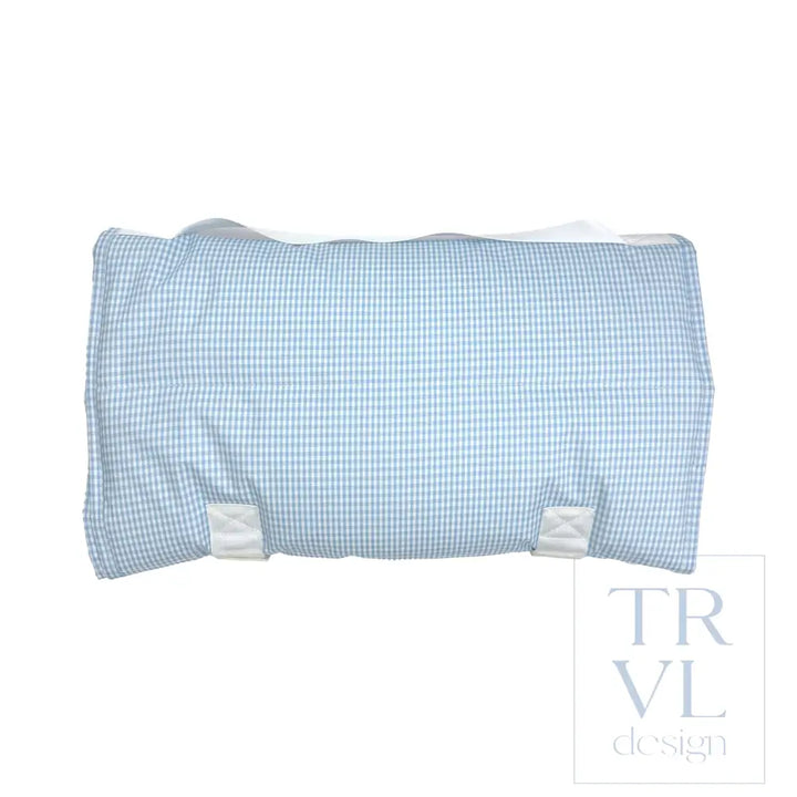 Nap Mat - Rest Up! Gingham Mist - Nap Mats