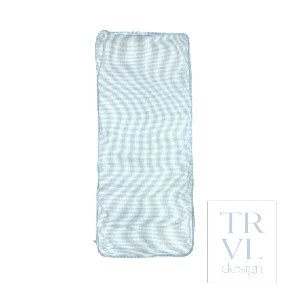 Nap Mat - Rest Up! Gingham Mist - Nap Mats