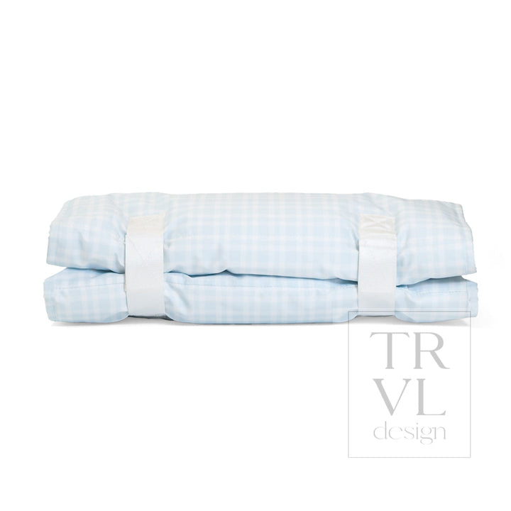 NAP MAT - Rest Up! PIMLICO PLAID BLUE - Nap Mats