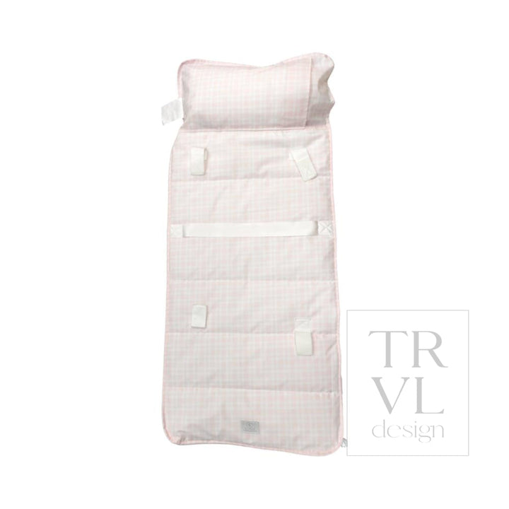 Nap Mat - Rest Up! Pimlico Plaid Pink *New! *Pre-Order 6/05 Ship