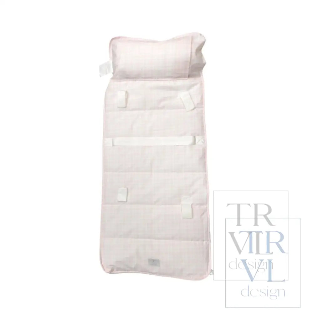 Nap Mat - Rest Up! Pimlico Plaid Pink *New! *Pre-Order 6/05 Ship