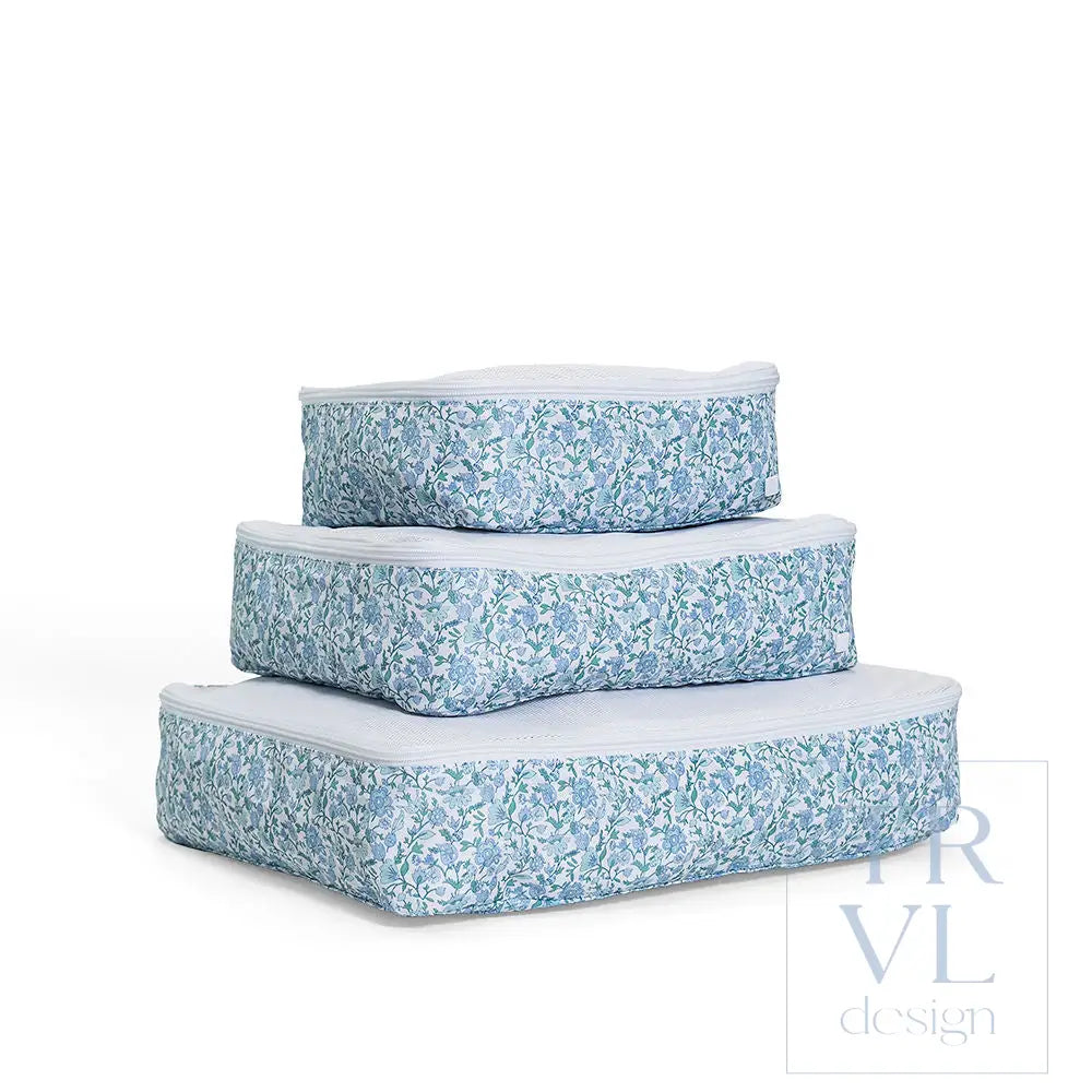 Packing Cubes - Hamptons Floral - Packing Organizers