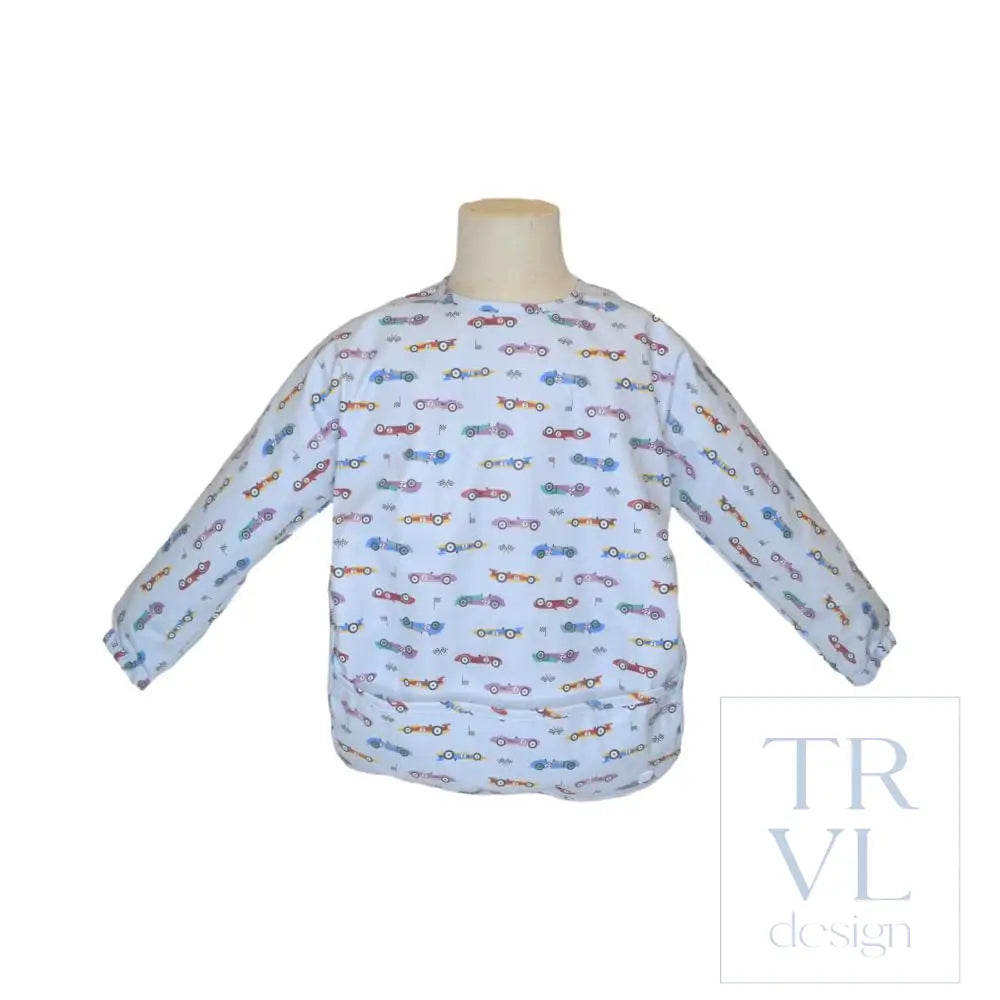 PERFECT SMOCK LARGE - VROOM *2 PC PRE-PACK* - Baby & Toddler Clothing Accessories