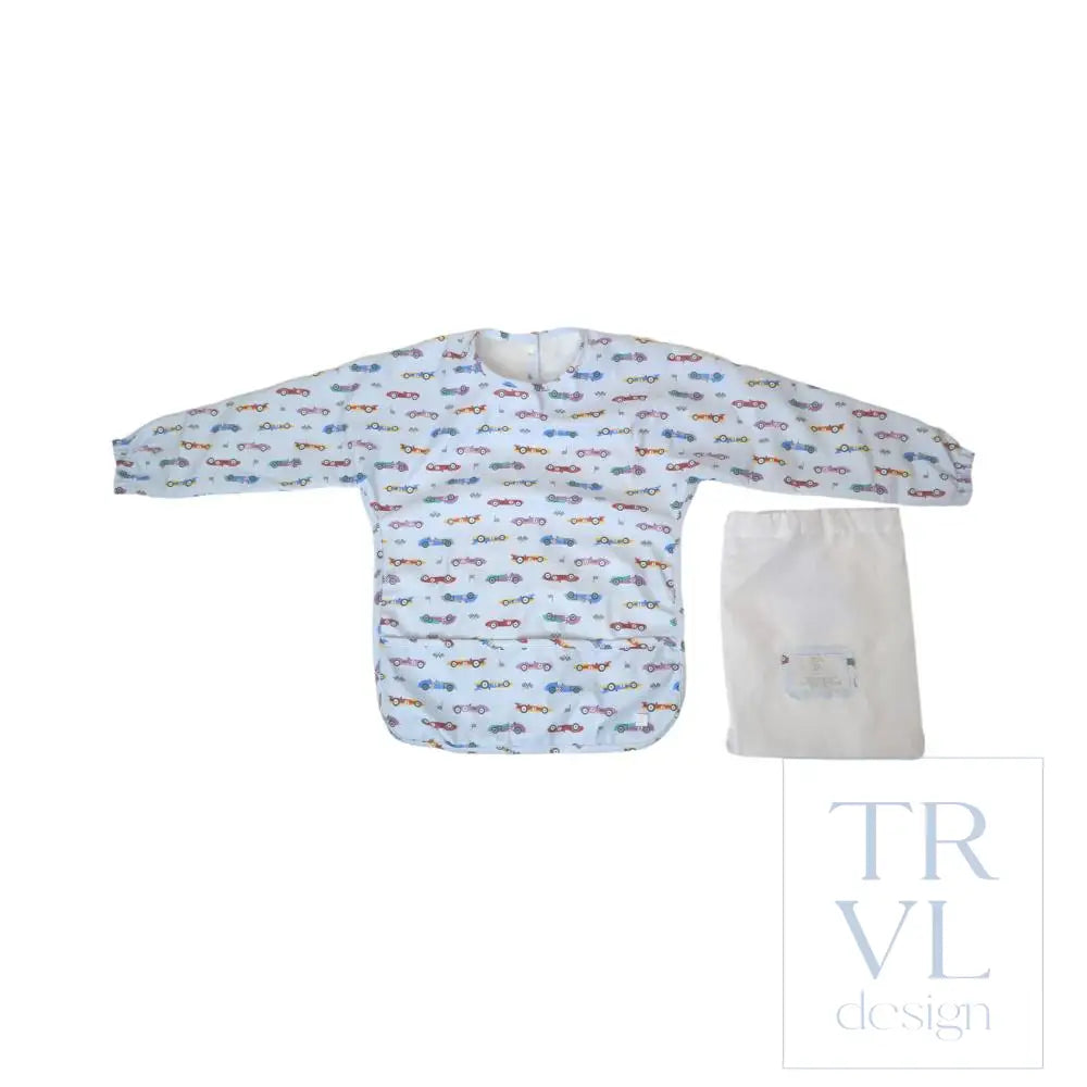 PERFECT SMOCK LARGE - VROOM *2 PC PRE-PACK* - Baby & Toddler Clothing Accessories