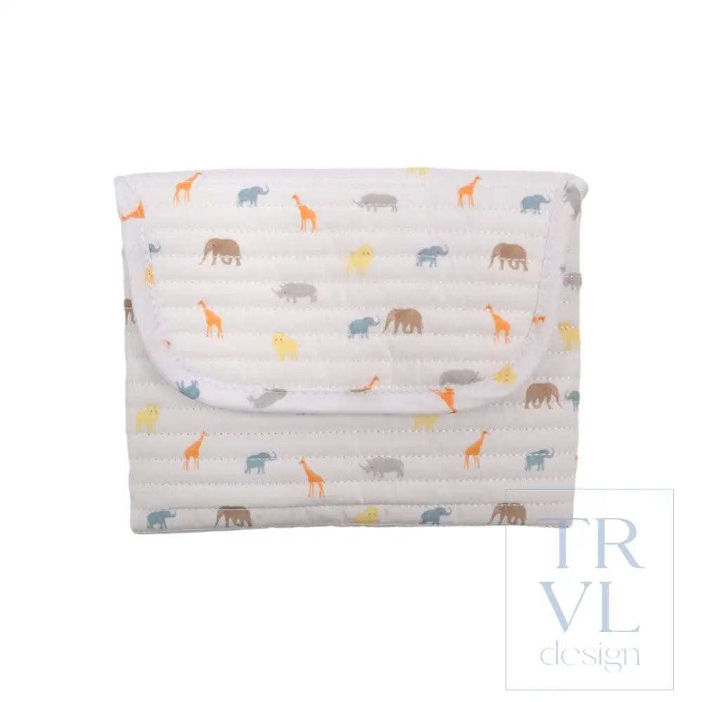 QUILTED CHANGING MAT - SAFARI - Changing Mats