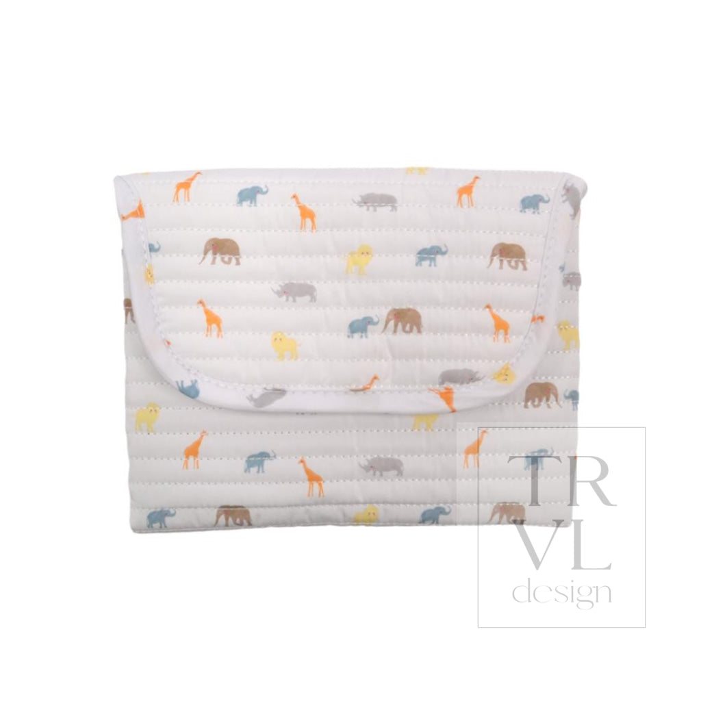 QUILTED CHANGING MAT - SAFARI - Changing Mats
