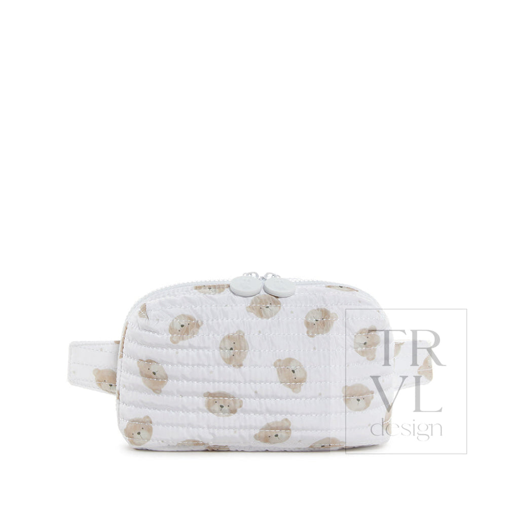 Quilted Crossbody Bag - Teddy Bear *New!