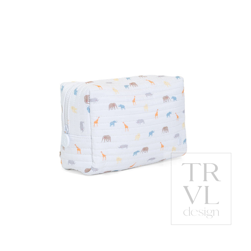 QUILTED EVERYDAY BAG - SAFARI - Cosmetic & Toiletry Bags