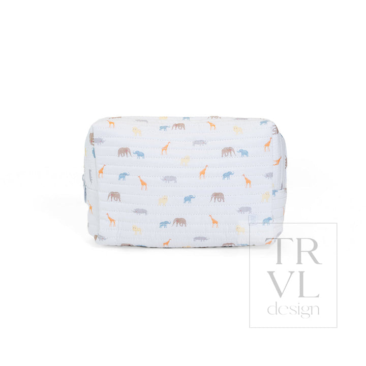 QUILTED EVERYDAY BAG - SAFARI - Cosmetic &amp; Toiletry Bags