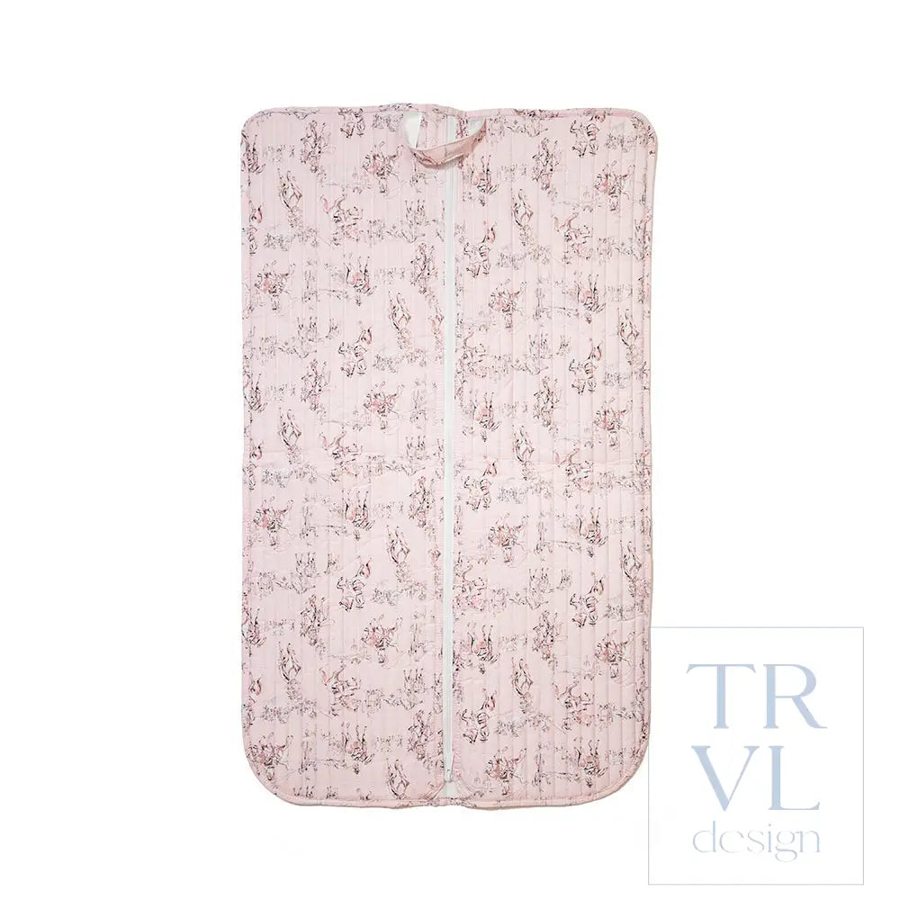 Quilted Garment Bag - Cowgirl Toile - Garment Bags