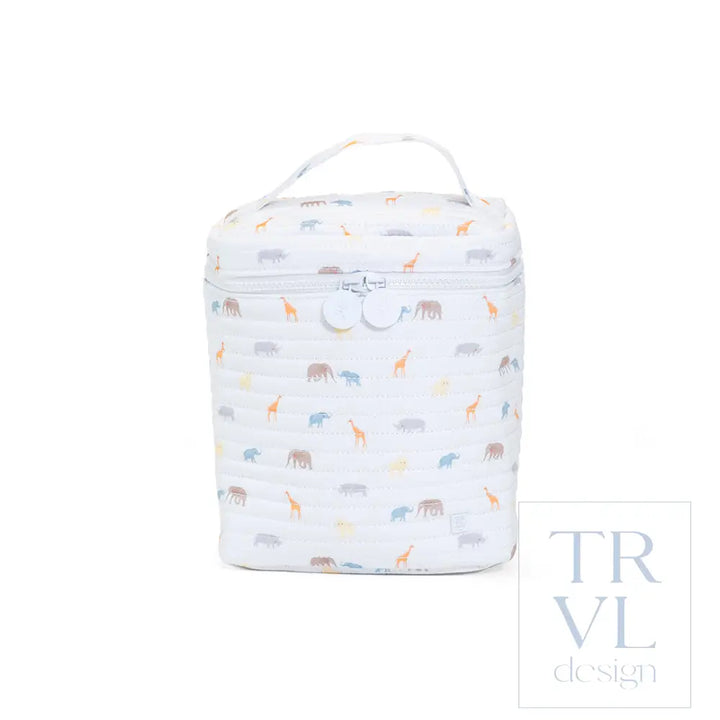 QUILTED GO GO LUNCH INSULATED BAG - SAFARI - Lunch Bags
