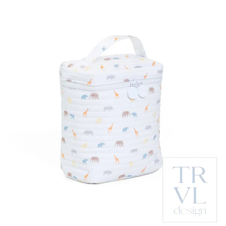 QUILTED GO GO LUNCH INSULATED BAG - SAFARI - Lunch Bags