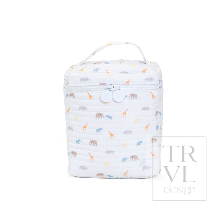 QUILTED GO GO LUNCH INSULATED BAG - SAFARI - Lunch Bags