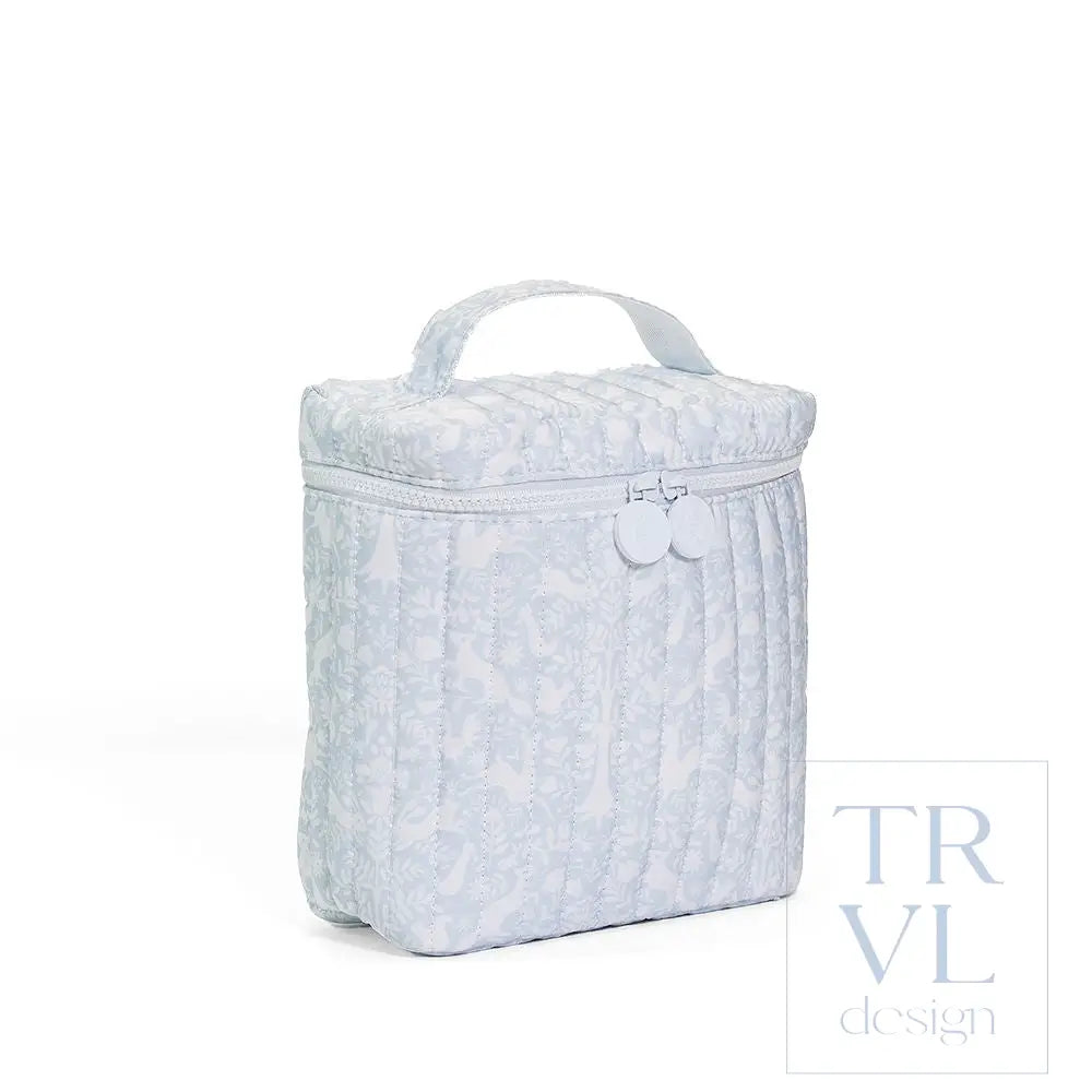 QUILTED GO GO LUNCH INSULATED BAG - WOODLAND BLUE - Lunch Bags