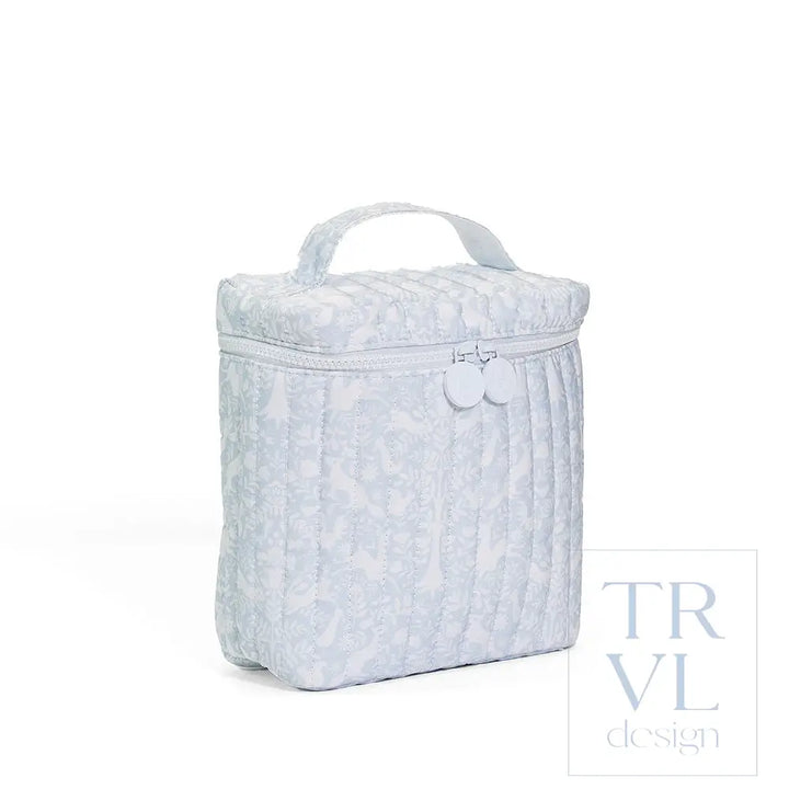 QUILTED GO GO LUNCH INSULATED BAG - WOODLAND BLUE - Lunch Bags