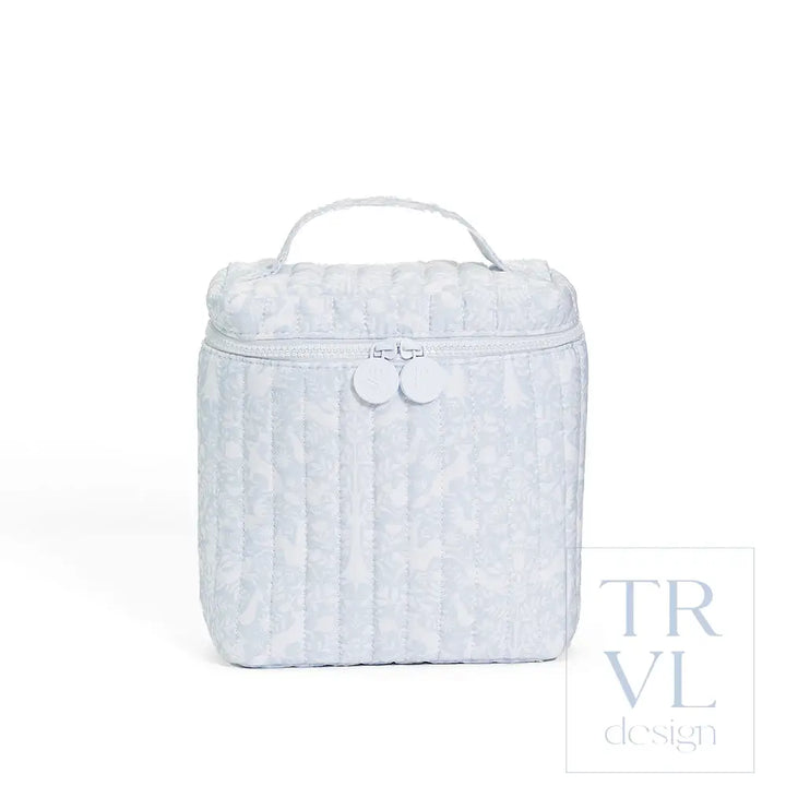 Quilted Go Go Lunch Insulated Bag - Woodland Blue - Lunch Bags