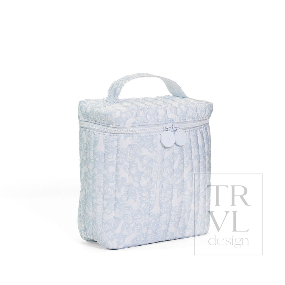QUILTED GO GO LUNCH INSULATED BAG - WOODLAND BLUE - Lunch Bags