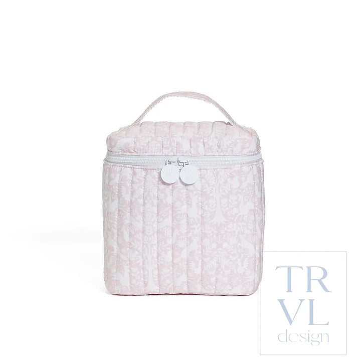 Quilted Go Go Lunch Insulated Bag - Woodland Pink - Lunch Bags
