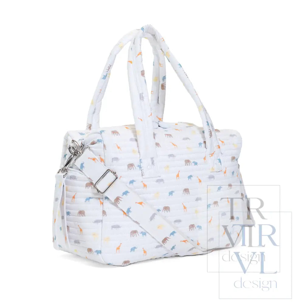 QUILTED STROLLER BAG - SAFARI - Stroller Travel Bags