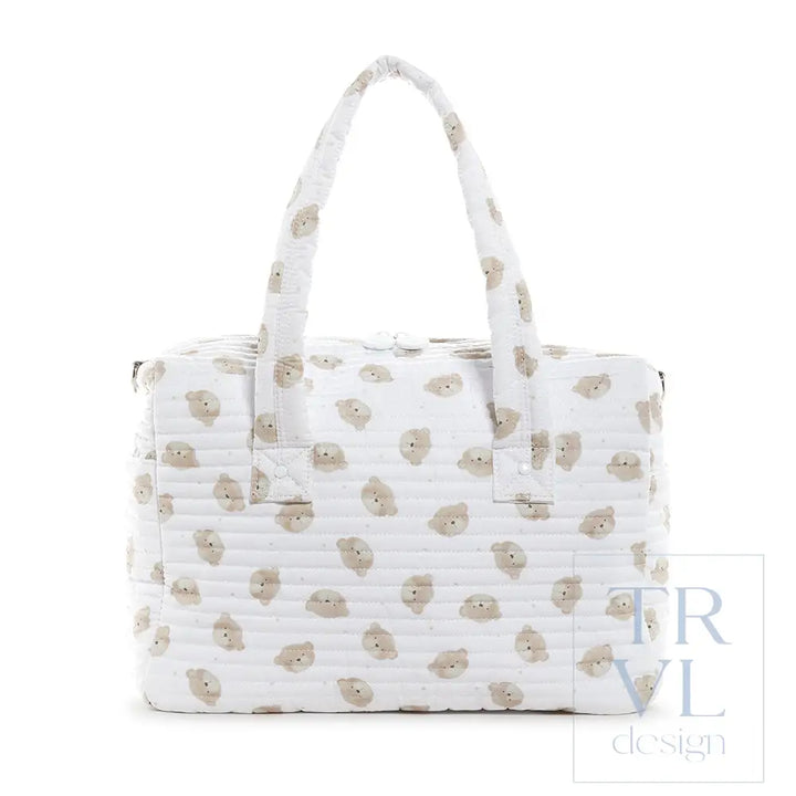 Quilted Stroller Bag - Teddy Bear *New!