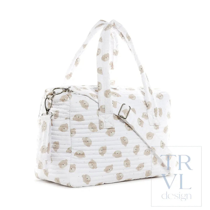 Quilted Stroller Bag - Teddy Bear *New!