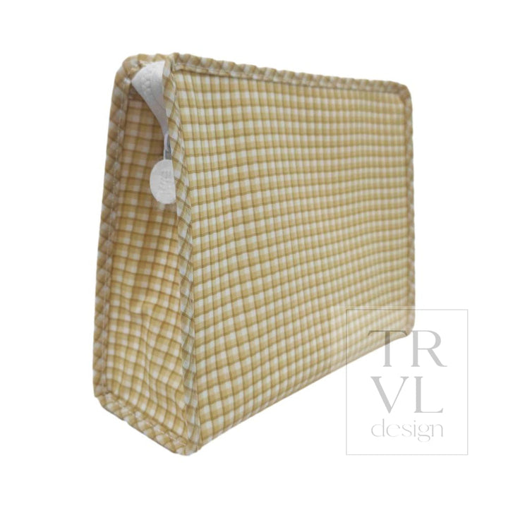 ROADIE LARGE - RODEO CHECK HAY Zip Pouch  NEW!